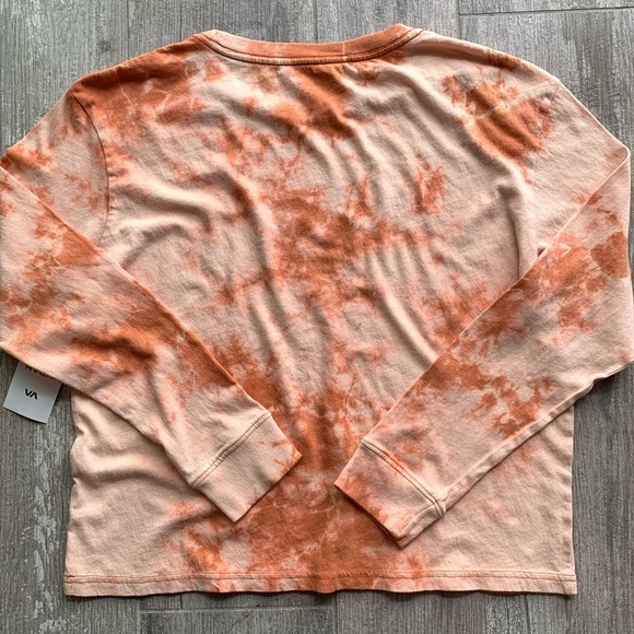 π₯π₯RVCA - TIE DYE BIG RVCA LONG SLEEVE TEEπ₯π₯ - Picture 8 of 8